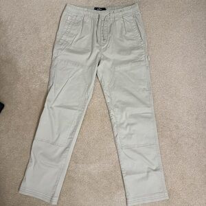 Hollister Men's Light Tan Cargo Pants